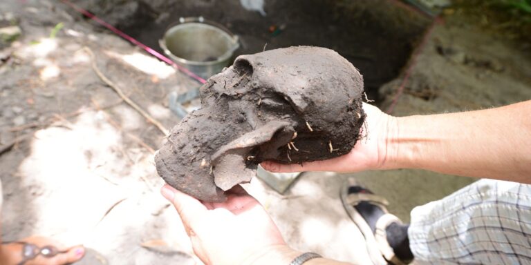 An archaeological discovery at the Marco Gonzales Maya Site