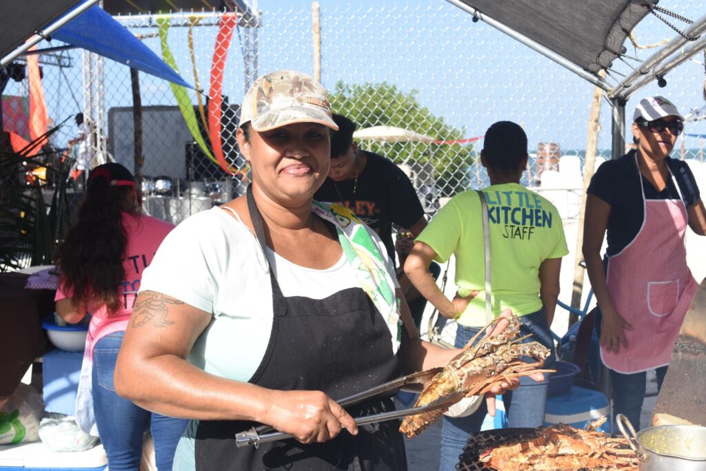 lobster and belize food from Elba’s Little Kitchen