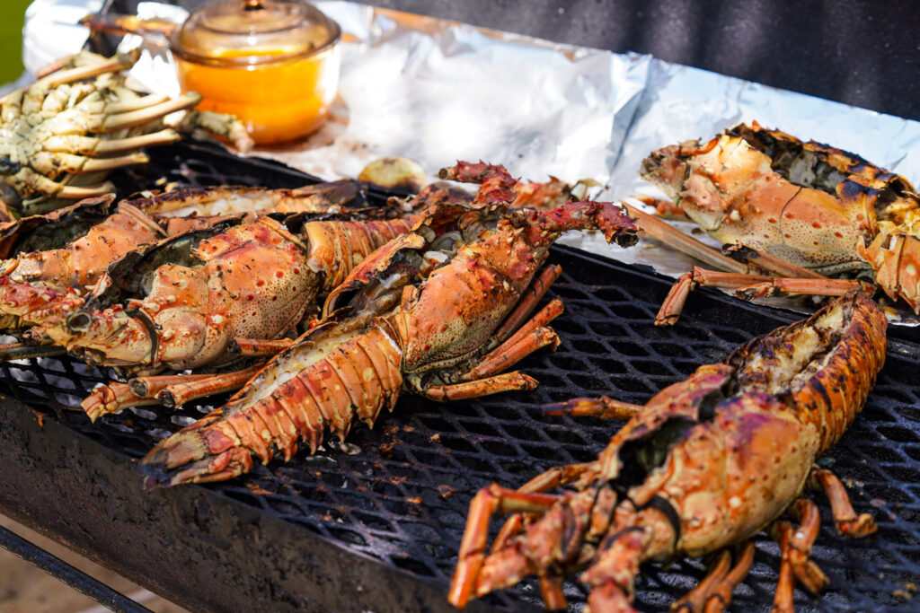 Belize cuisine grilled lobster