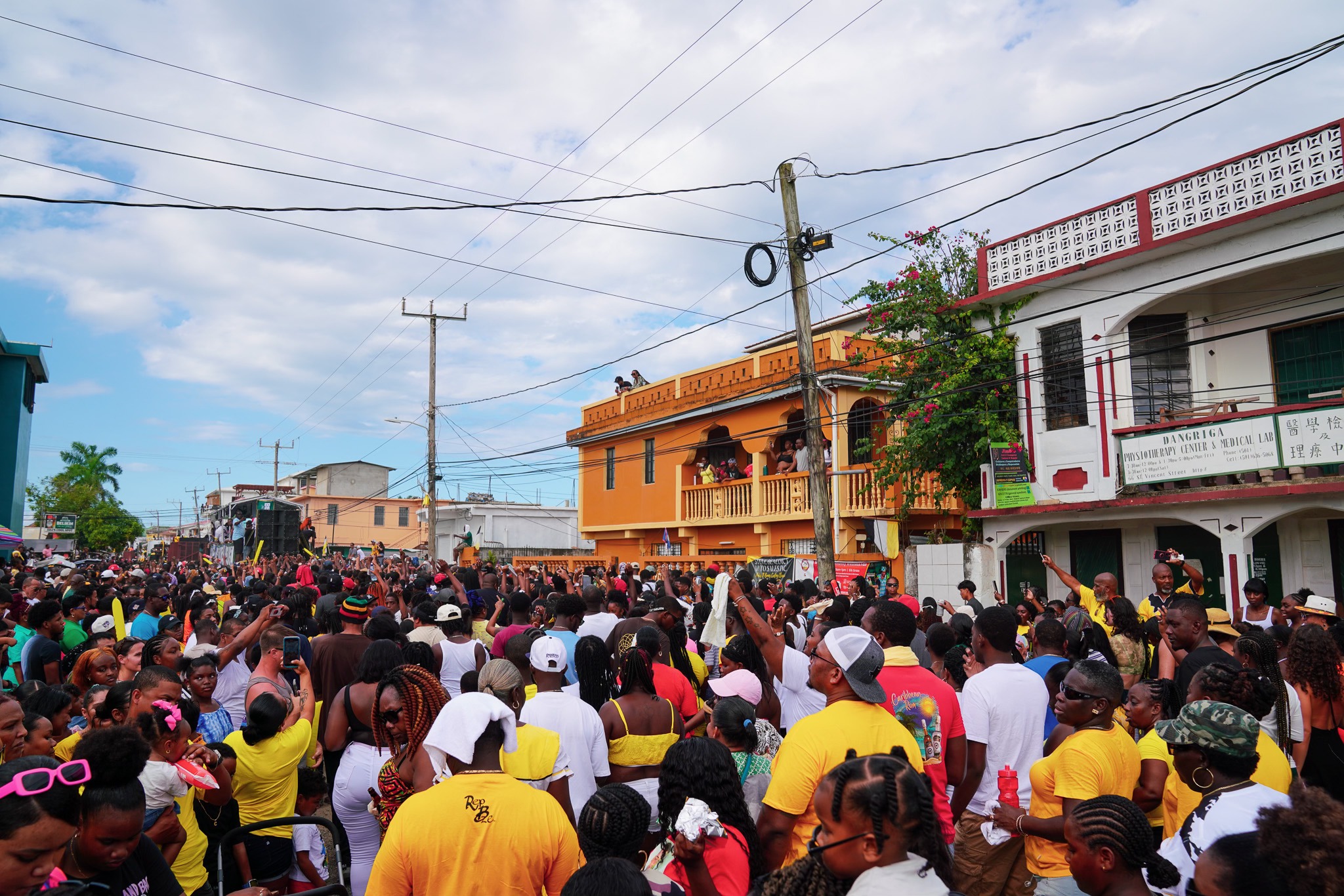 solo trip to Belize during the fall - Garifuna Settlement Day parade